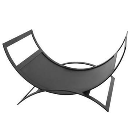 Achla Designs Achla LCR-14 Metropolis Log Basket; Black LCR-14